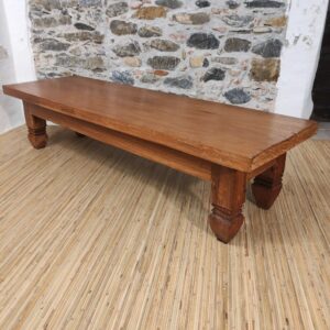 tavolino legno lungo indonesiano