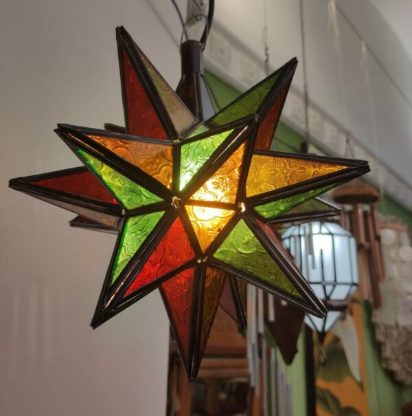 LAMPADA MAROCCHINA A STELLA - immagine 2