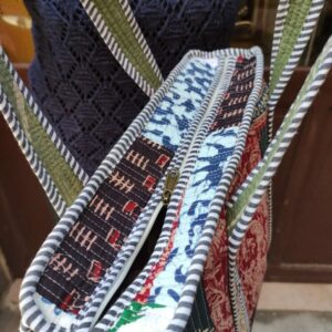 Cerniera della borsa shopping indiana