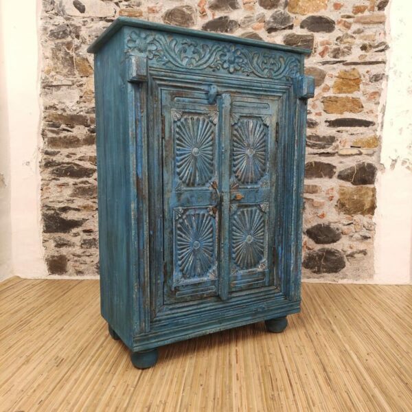 mobiletto indiano color blu