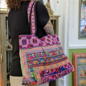 BORSA THAILANDESE RICAMATA A SPALLA