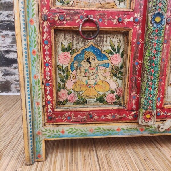 mobile decorato con divinità ganesh indiana