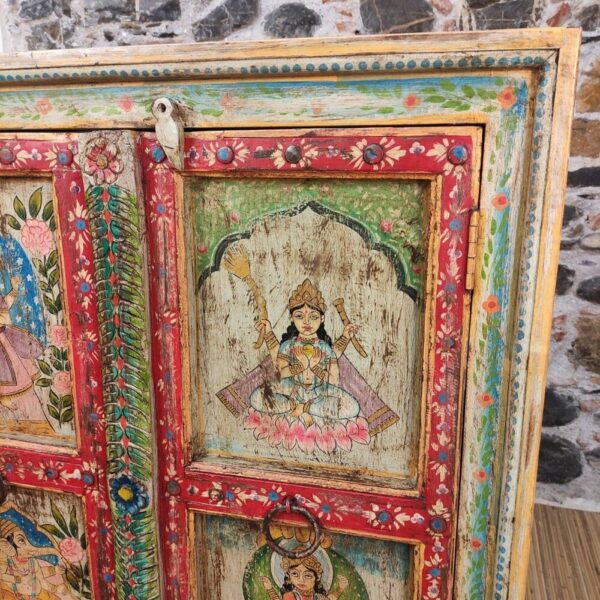 mobile decorato con divinità parvati indiana