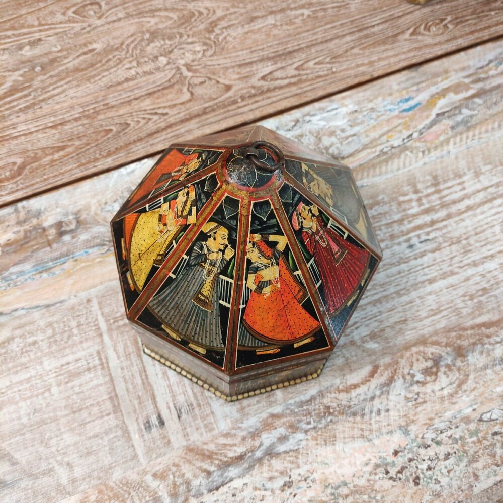 portagioie figure indiane colorate tradizionali