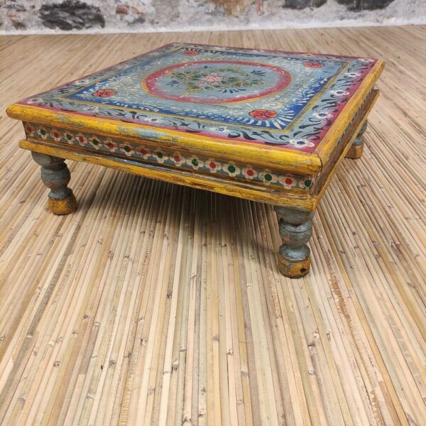 TAVOLINO ALZATINA A FIORI - immagine 3