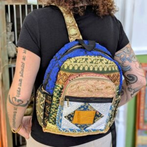 ZAINO STOFFE INDIANE PATCHWORK