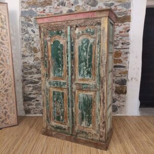 ARMADIETTO COLORATO INDIANO RUSTICO