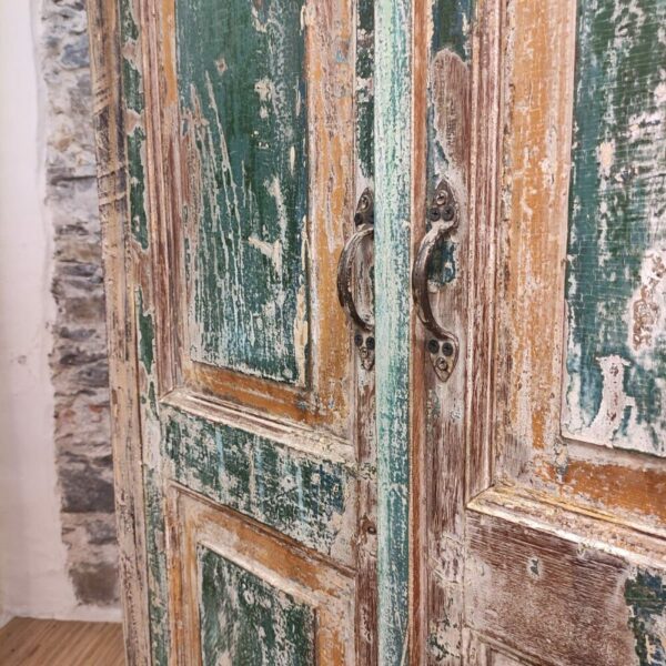 ARMADIETTO COLORATO INDIANO RUSTICO - immagine 5