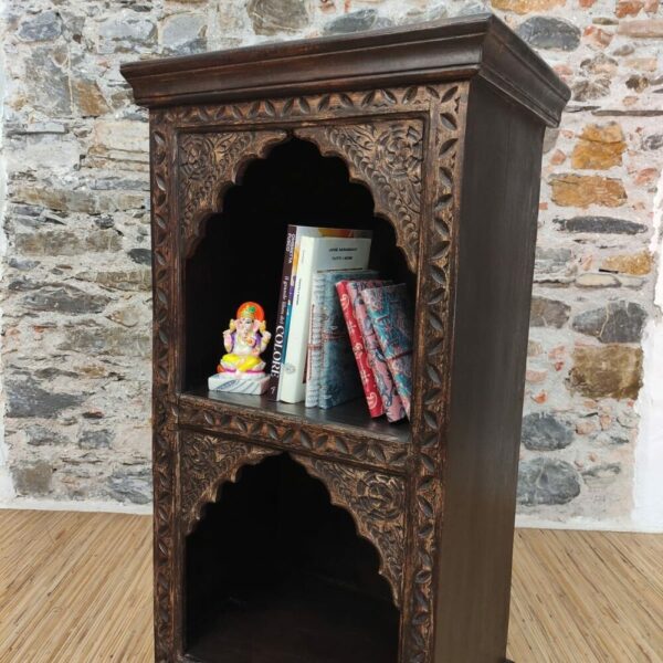PICCOLA LIBRERIA DECORATA INDIANA - immagine 2