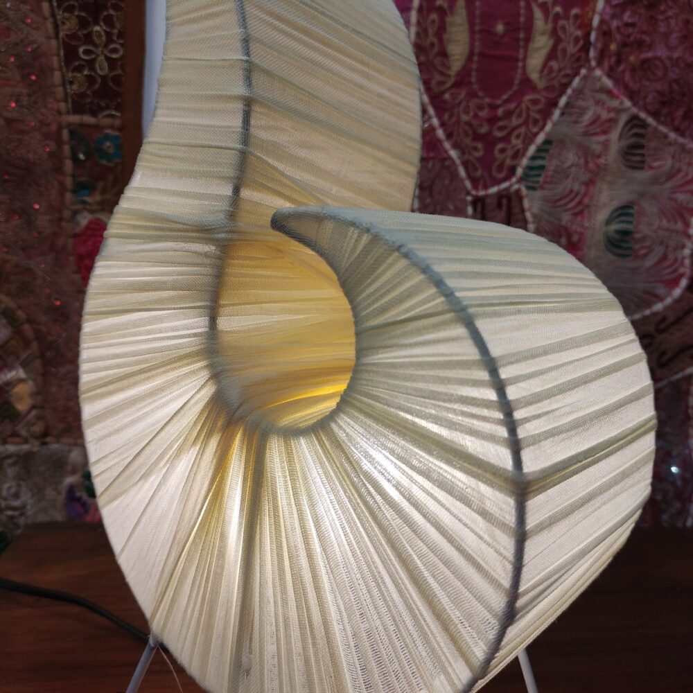 LAMPADA A RICCIOLO ETNICA IN STOFFA - immagine 6