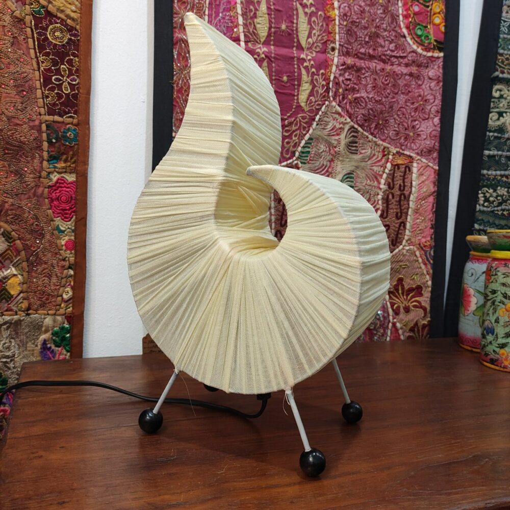 LAMPADA A RICCIOLO ETNICA IN STOFFA - immagine 4