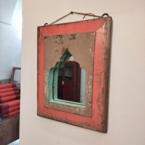 piccolo specchio decorativo indiano gulab