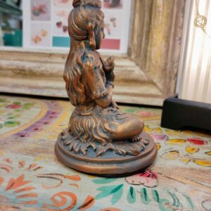 STATUETTA DI SHIVA IN RESINA BRONZATA - immagine 3