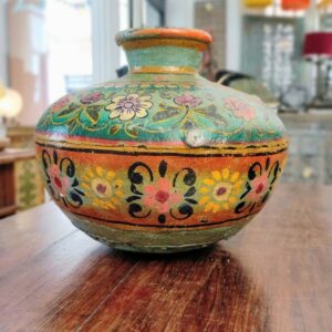 VASO IN FERRO DECORATO A FIORI - immagine 3