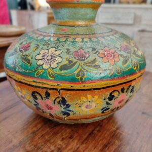 VASO IN FERRO DECORATO A FIORI - immagine 4
